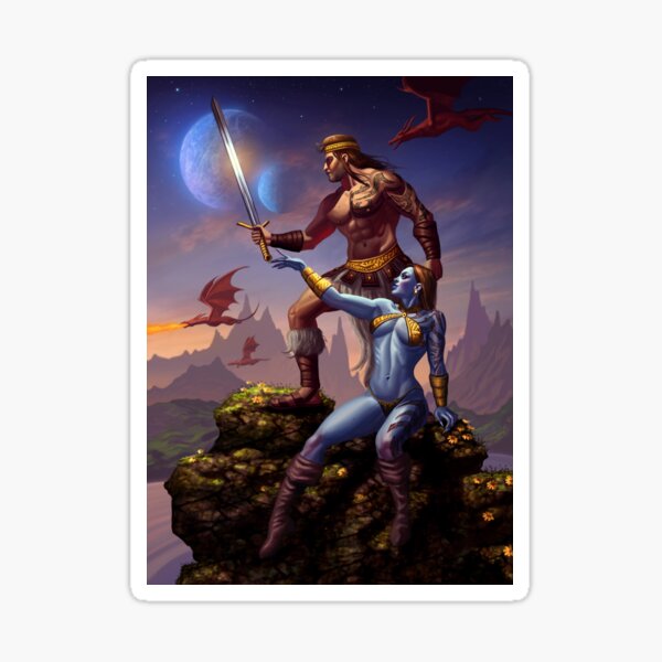 Barbarians Sticker