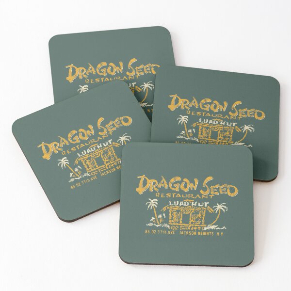 Item preview, Luau Hut - Dragon Seed Restaurant - Jackson Heights, NY designed and sold by RetroTikiBar.