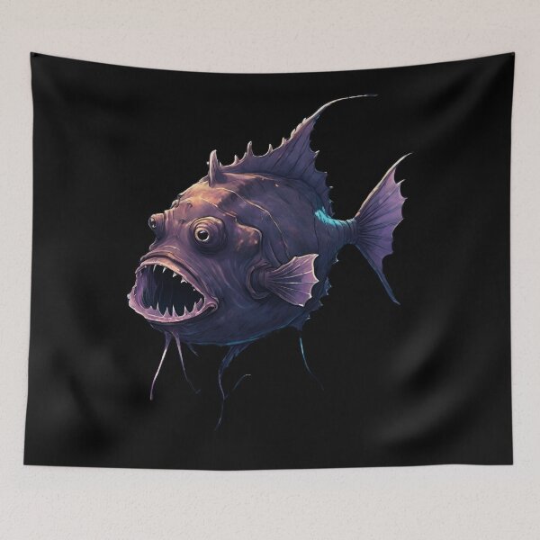 Item preview, Enchanting Anglerfish Deep-Sea Glow Exploration designed and sold by ChicTrendz.