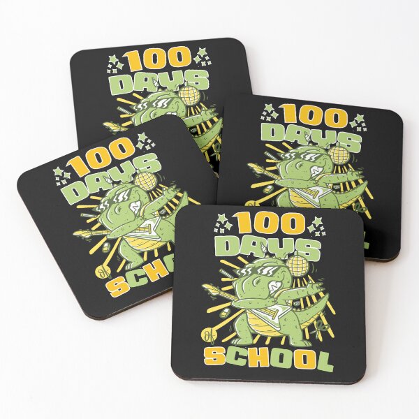 Item preview, 100 Days of school featuring a Rocking T-rex dino #3 designed and sold by XYDstore.