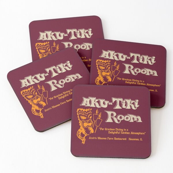 Item preview, Aku-Tiki Room - Kewanee, Illinois designed and sold by RetroTikiBar.