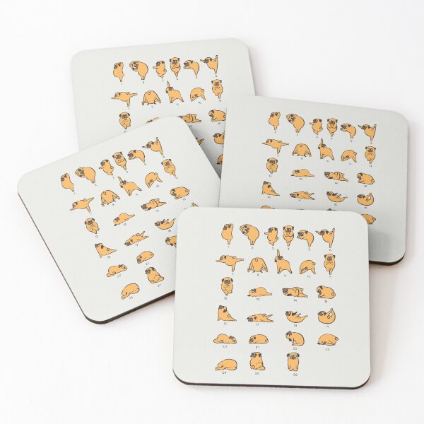 Item preview, Pug Hot Yoga designed and sold by Huebucket.