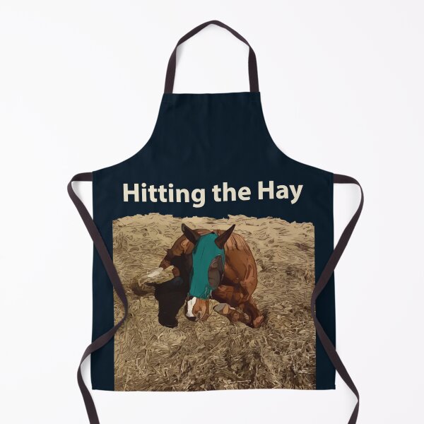 Item preview, Hitting the Hay - Funny Horse designed and sold by Lakeric Cityscapes.