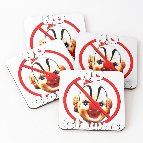 Item preview, No Clowns, I Hate Clowns, Creepy Clowns, Circus Clowns designed and sold by BubbaCommerce.