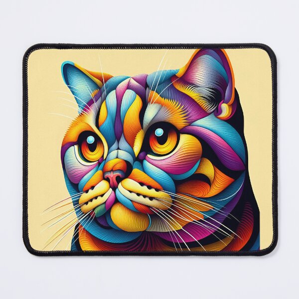 Item preview, Purr-spective Elegance: British Shorthair Art Unleashed designed and sold by BastKittyStore.