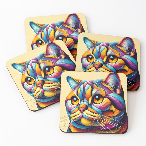 Item preview, Purr-spective Elegance: British Shorthair Art Unleashed designed and sold by BastKittyStore.