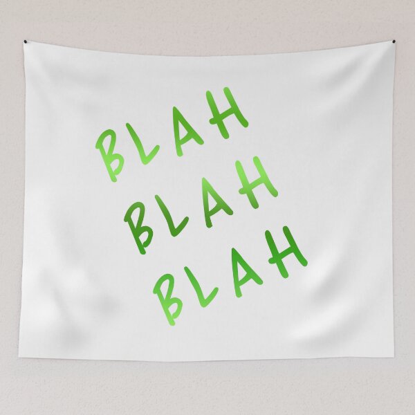 Item preview, Blah-Blah green designed and sold by Lazoni.