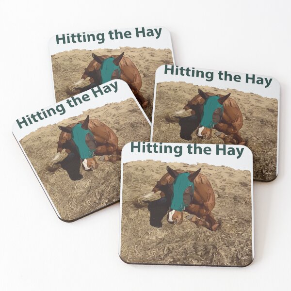 Item preview, Hitting the Hay - Funny Horse designed and sold by Lakeric Cityscapes.