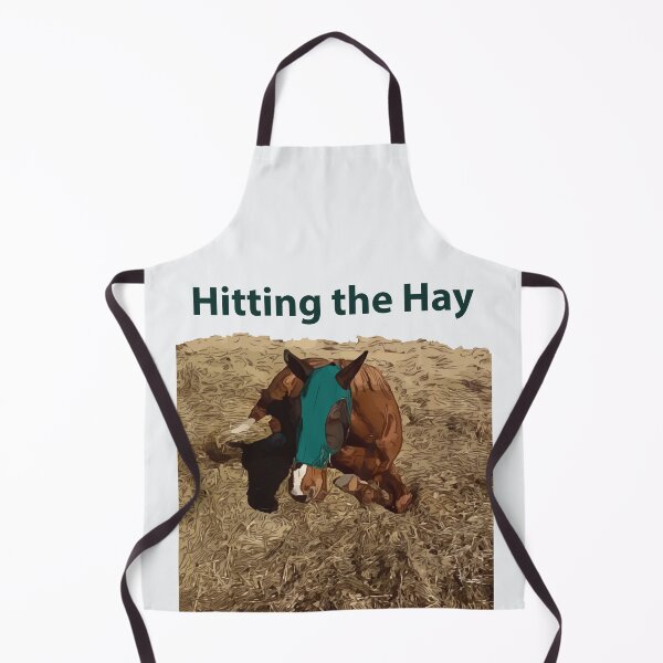 Item preview, Hitting the Hay - Funny Horse designed and sold by Lakeric Cityscapes.