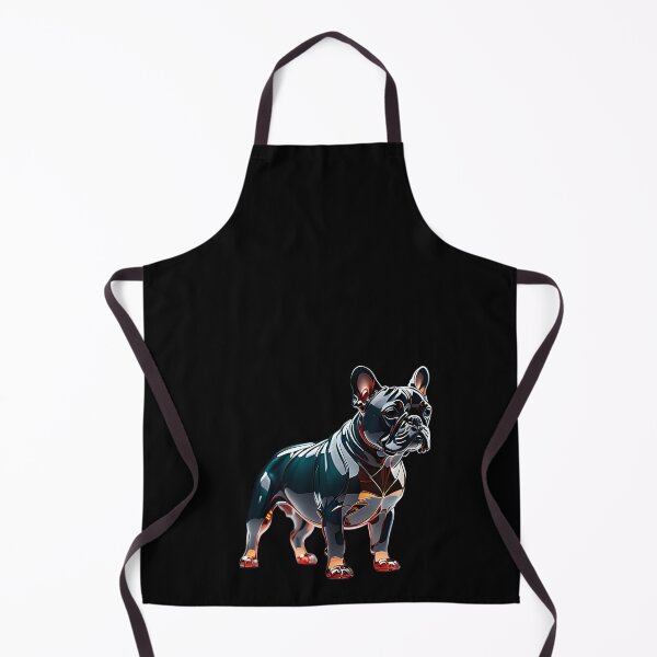 Item preview, Glass statue of a French bulldog | AI art designed and sold by marjessas-world.