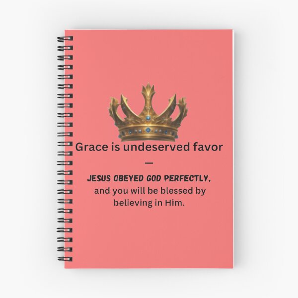 Item preview, Grace: Jesus' Obedience Brings Undeserved Favor and Blessings designed and sold by Evanlio.
