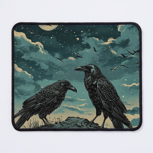 Item preview, Huginn and Muninn (Variation 2) designed and sold by OccultDreams.