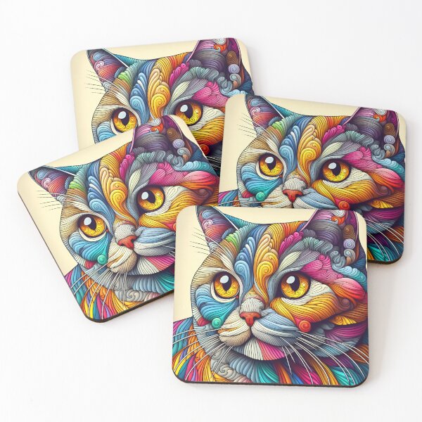 Item preview, Enchanted Whiskers: British Shorthair Art Odyssey designed and sold by BastKittyStore.