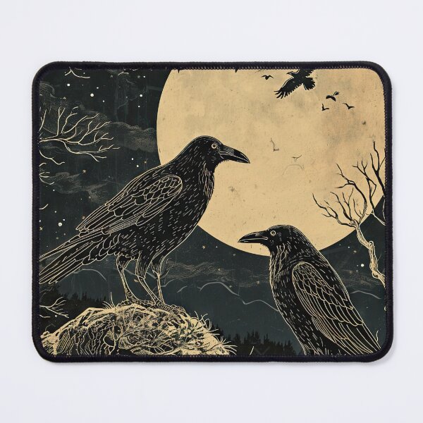 Item preview, Full Moon Ravens designed and sold by OccultDreams.