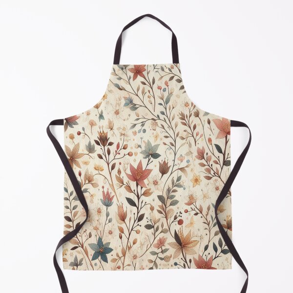 Item preview, Flower - Red Blue Wildflowers ; Floral Pattern designed and sold by PatternInArt.