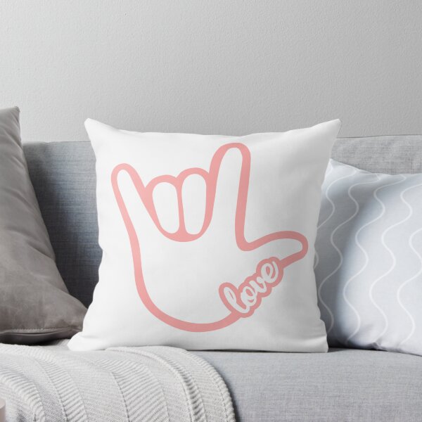 Item preview, ASL Love - pink 2 designed and sold by ArtisanAtLarge.