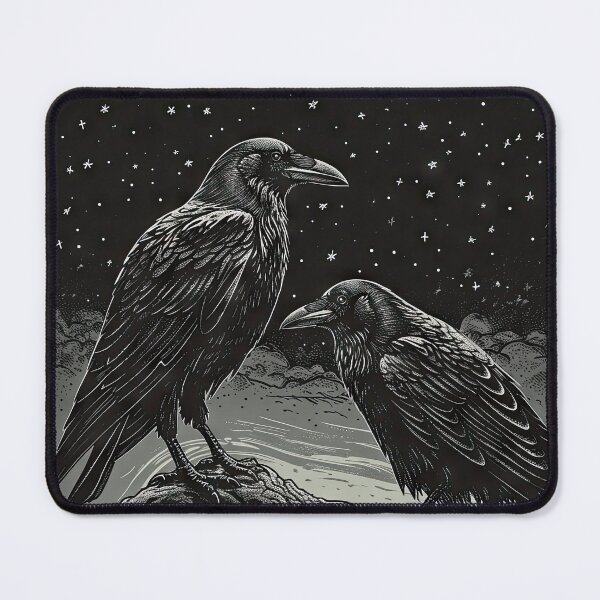 Item preview, Ravens by Moonlight (Variation) designed and sold by OccultDreams.