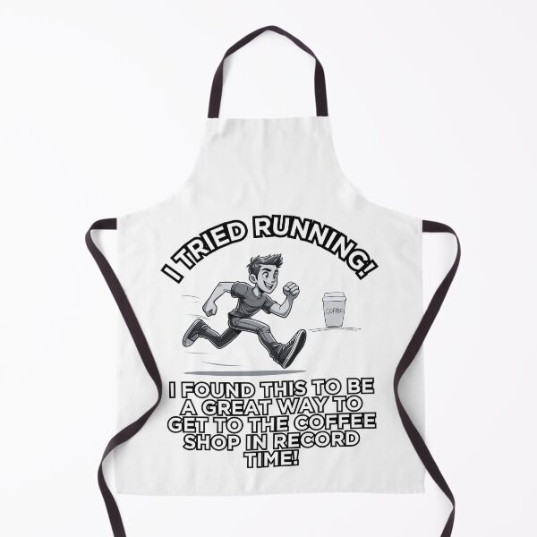 Item preview, Caffeine Sprint: Humor in Motion designed and sold by vk09.