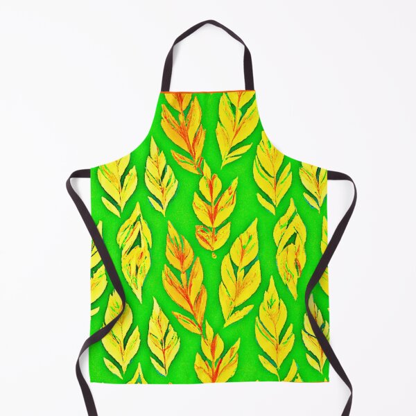 Item preview, Vibrant Neon Design Leaf Elegance designed and sold by Health And Fitness Posts e-Store.