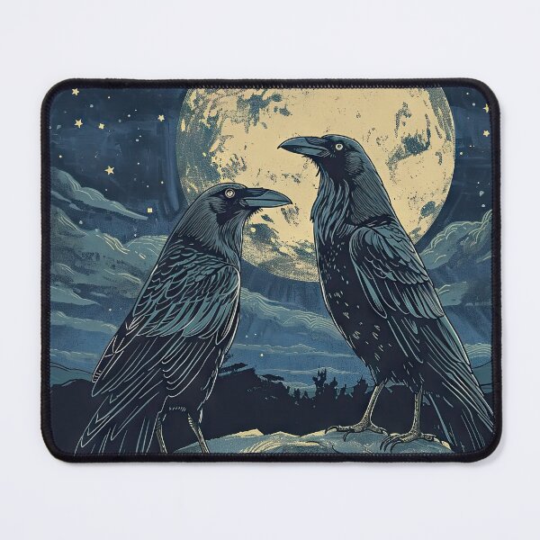 Item preview, Full Moon Ravens (Variation) designed and sold by OccultDreams.