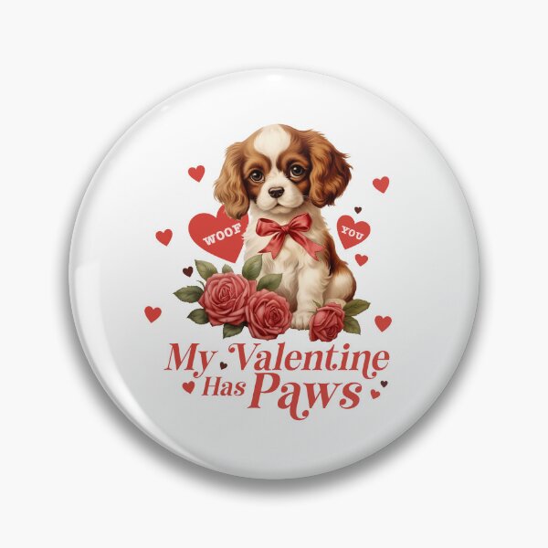 Item preview, Valentines Day 2024 My Valentine Has Paws designed and sold by EXON-Publishing.