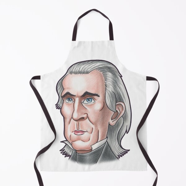 Item preview, James K. Polk Caricature designed and sold by FunFaces.