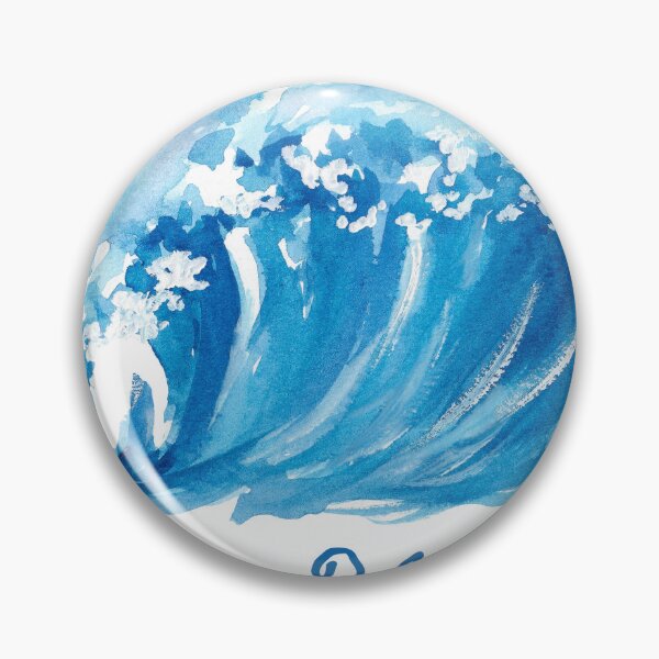 Item preview, Bocas Del Toro Panamá Azul Acuarela Surf Ola designed and sold by julyperson.