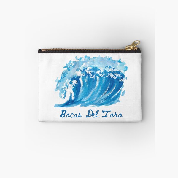 Item preview, Bocas Del Toro Panamá Azul Acuarela Surf Ola designed and sold by julyperson.