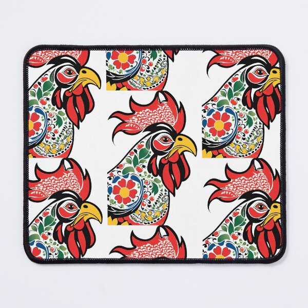 Item preview, Galo de Barcelos Rooster Head Portugal Design #15 designed and sold by Kayley  |  QuintaDaColherArtes.