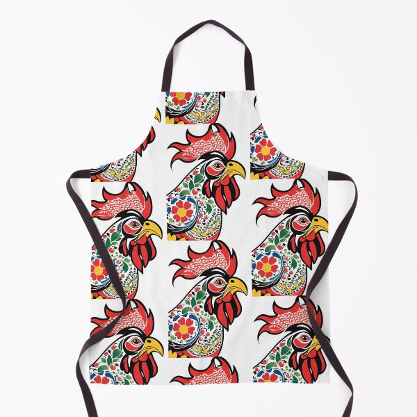 Item preview, Galo de Barcelos Rooster Head Portugal Design #15 designed and sold by Kayley | QuintaDaColherArtes.