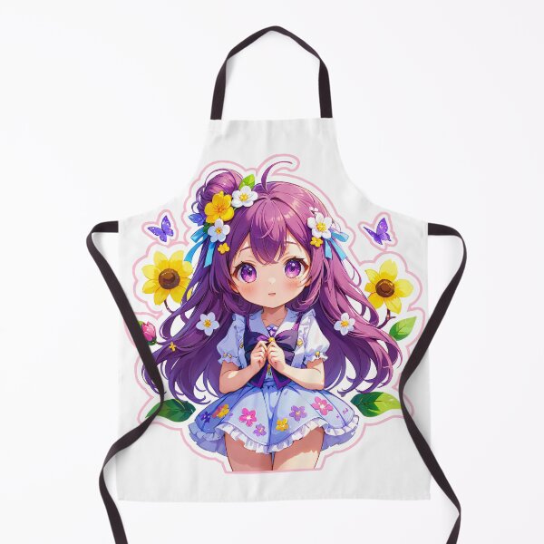 Item preview, Violet Girl Bloom designed and sold by StickerStarSaga.