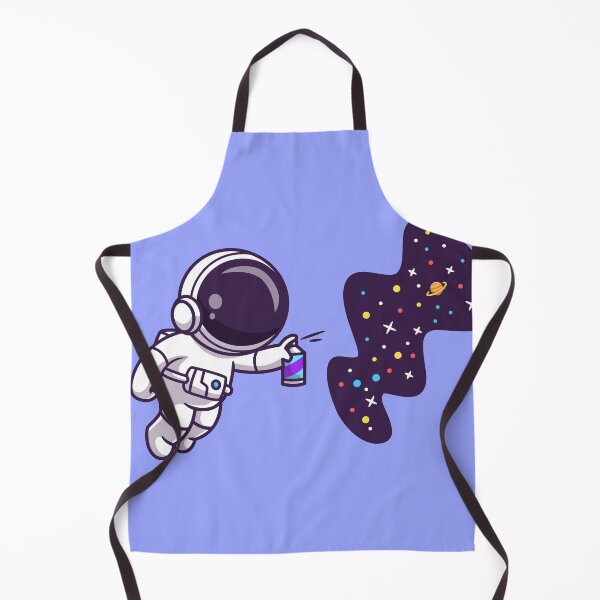 Item preview, Spray Space Play: Cute Astronaut Cartoon Vector Icon designed and sold by hjian8219.