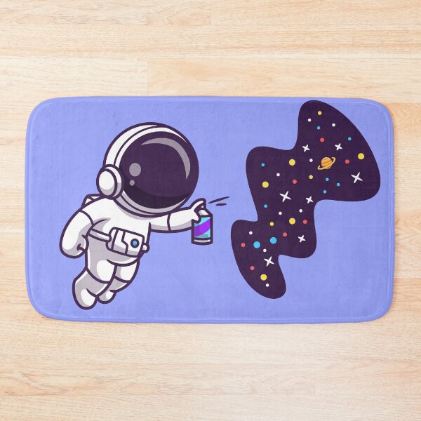 Item preview, Spray Space Play: Cute Astronaut Cartoon Vector Icon designed and sold by hjian8219.