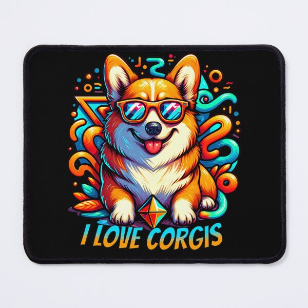 Item preview, I Love Corgis, Cool Corgi, Cool Dog designed and sold by bigEarth715.