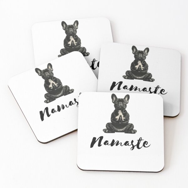 Item preview, French Bulldog Doing Yoga Pose Nameste Shirt designed and sold by APK189.