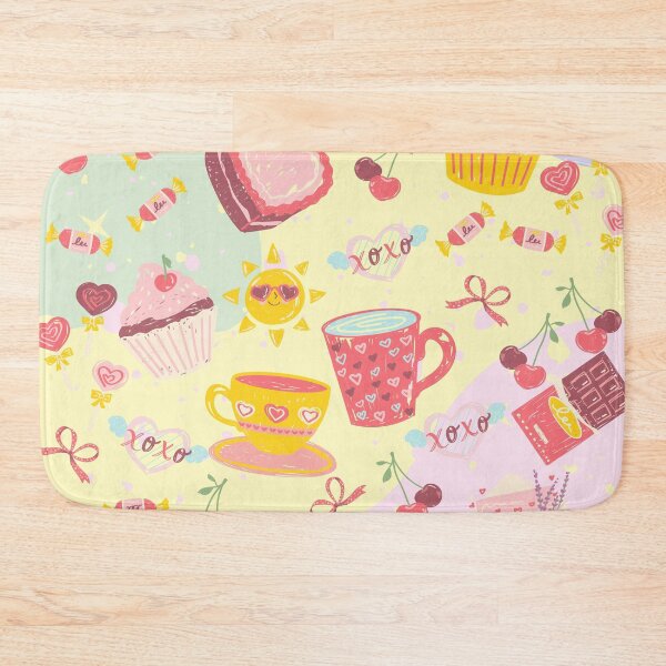 Item preview, Seamless pattern with cakes and sweets. Cute hand drawn seamless watercolor pattern with sweet cakes, cakes, desserts, cakes and cookies. pastel background designed and sold by APHIDAT-TA.