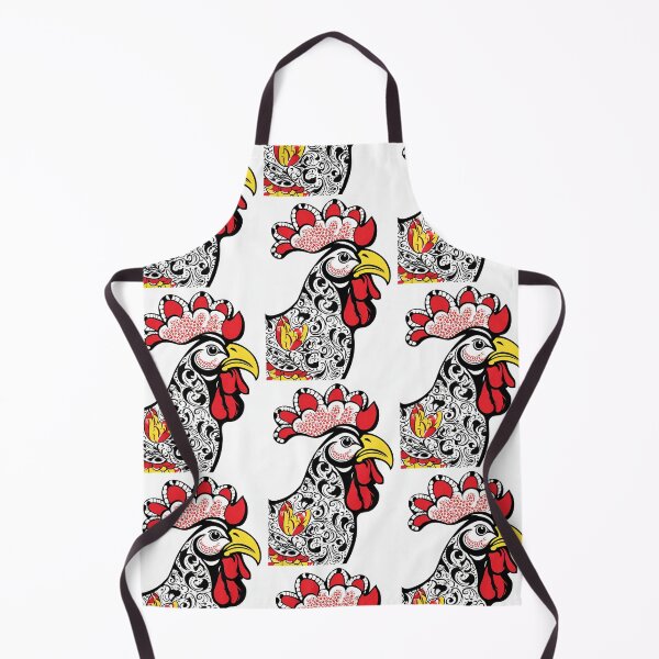 Item preview, Galo de Barcelos Rooster Head Portugal Design #17 designed and sold by Kayley | QuintaDaColherArtes.