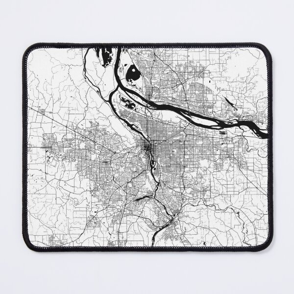 Item preview, Portland Oregon City minimal Map (United States, North America) designed and sold by Unique City maps all over the world.