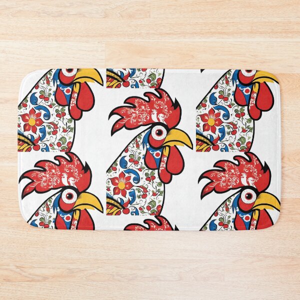 Item preview, Galo de Barcelos Rooster Head Portugal Design #18 designed and sold by Kayley  |  QuintaDaColherArtes.