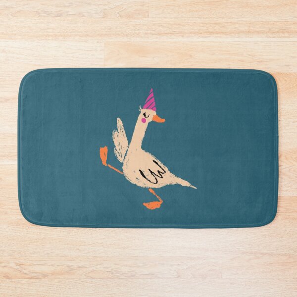 Item preview, Happy Duck in a Party Hat designed and sold by Shelley Johannes Studio.