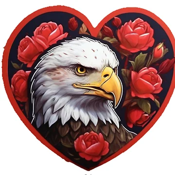 Artwork thumbnail, Romantic eagle by Shtex