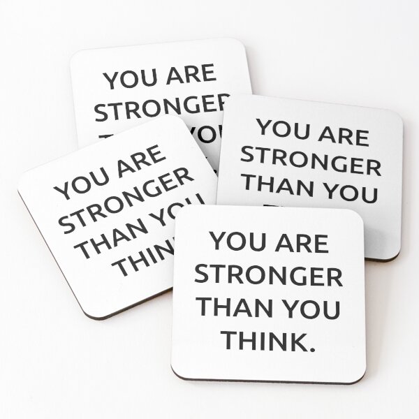 Item preview, You are stronger than you think. designed and sold by IMCDT.