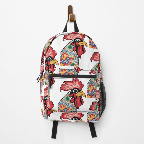 Item preview, Galo de Barcelos Rooster Head Portugal Design #19 designed and sold by Kayley  |  QuintaDaColherArtes.