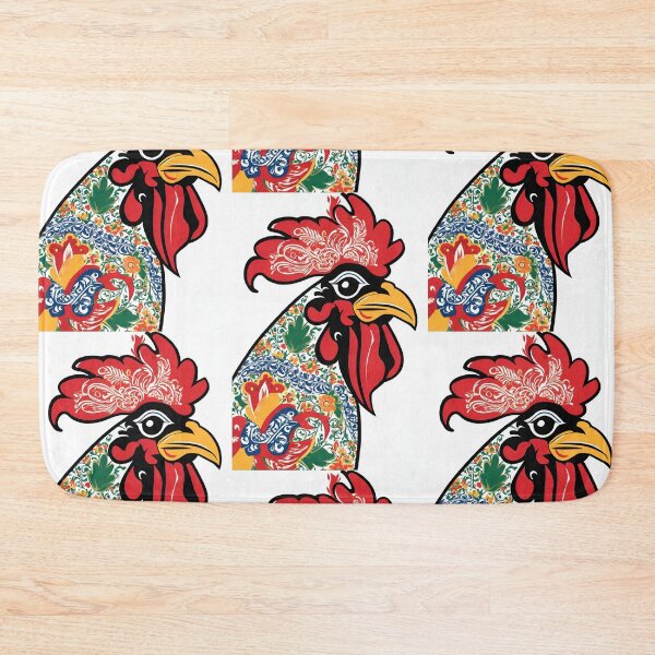 Item preview, Galo de Barcelos Rooster Head Portugal Design #19 designed and sold by Kayley  |  QuintaDaColherArtes.