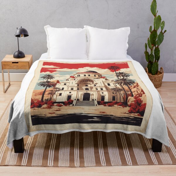 Item preview, Monastery of Saint Anthony Egypt Vintage Poster Tourism designed and sold by TravelersGems.