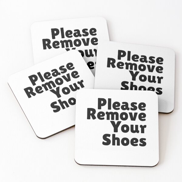 Item preview, Please Remove Your Shoes designed and sold by Mahfouf Younes.