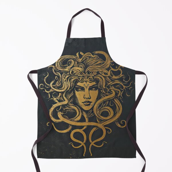 Item preview, Gold Algol Illustration designed and sold by OccultDreams.