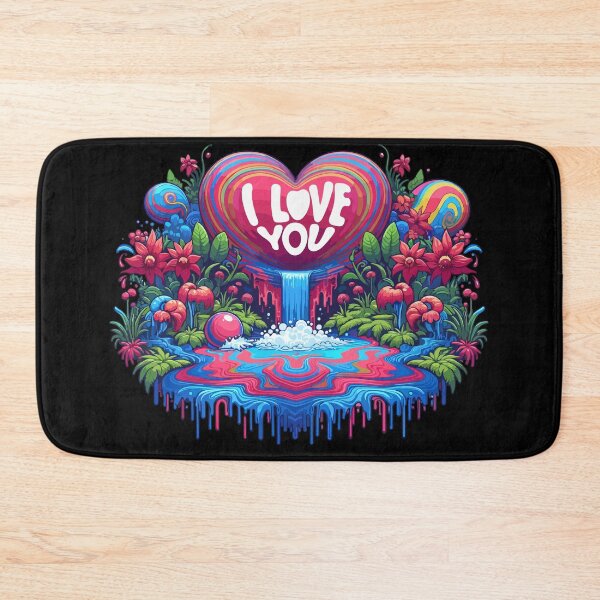 Item preview, I love you waterfall designed and sold by TheRealmWithin.