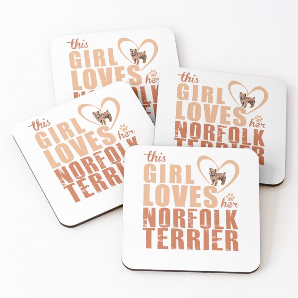 Item preview, This Girl Loves Her Norfolk Terrier! Especially for Norfolk Terrier Dog Lovers! designed and sold by rs-designs.