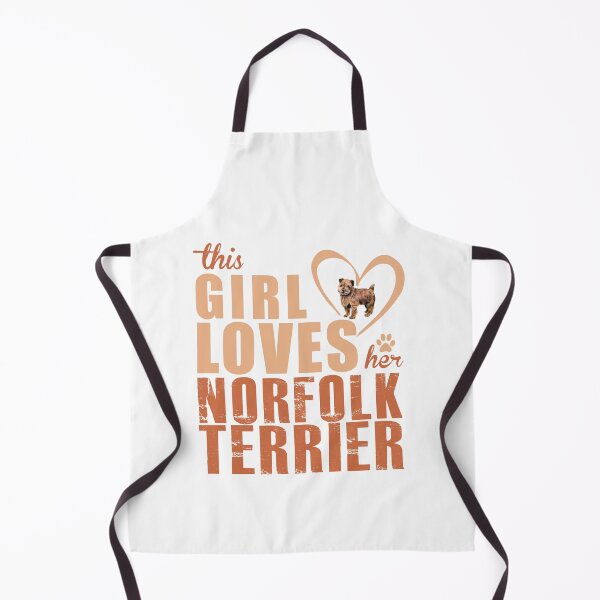 Item preview, This Girl Loves Her Norfolk Terrier! Especially for Norfolk Terrier Dog Lovers! designed and sold by rs-designs.